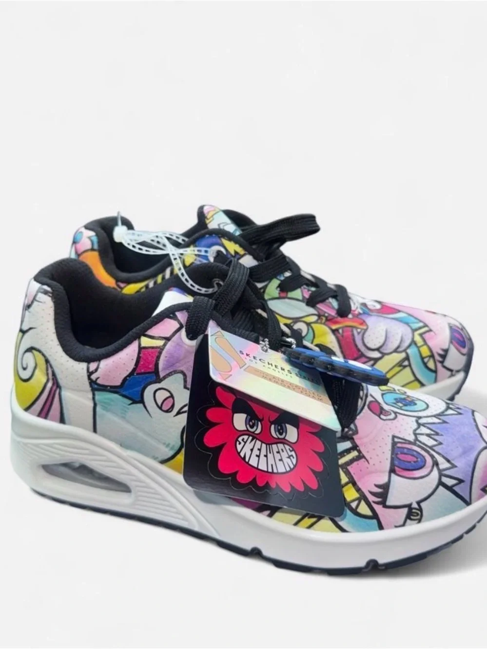 Skechers Kids Multi-Color Graphic Casual Sneakers